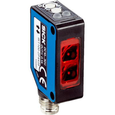 Sick Proximity Photoelectric Sensor, Rectangular Sensor, 0 → 1200 mm Detection Range