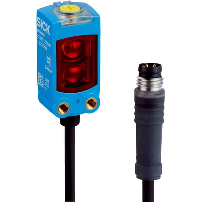 Sick Background Suppression Photoelectric Sensor, Miniature Sensor, 7 → 120 mm Detection Range IO-LINK