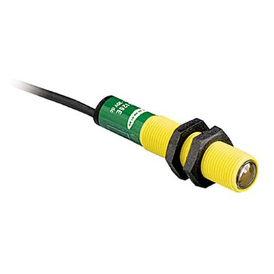 Banner Through Beam Photoelectric Sensor, Barrel Sensor, 15 m Detection Range