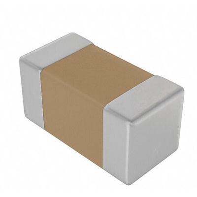 KEMET 15nF Multilayer Ceramic Capacitor MLCC, 50V dc V, ±10% , SMD