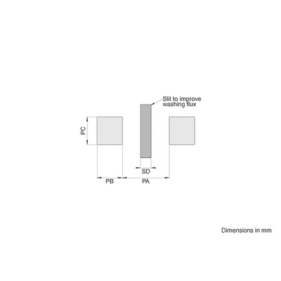 TDK 68nF Multilayer Ceramic Capacitor MLCC, 450V dc V, ±5% , SMD