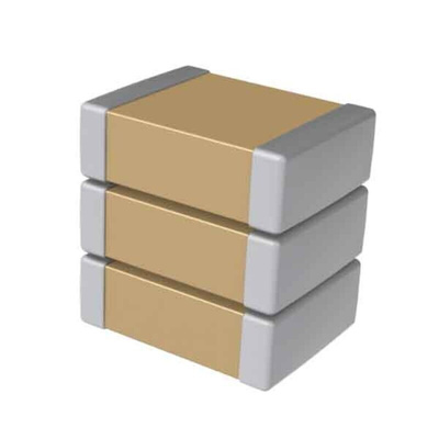 KEMET 940nF Multilayer Ceramic Capacitor MLCC, 50V dc V, ±5% , SMD