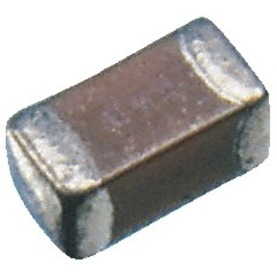 Murata 2.2nF Multilayer Ceramic Capacitor MLCC, 50V dc V, ±10% , SMD