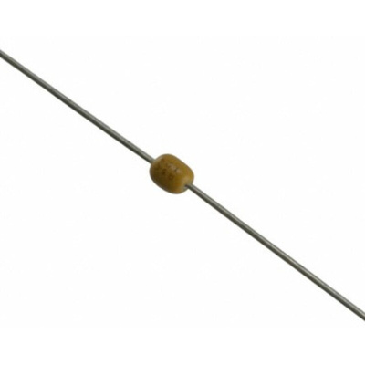 KYOCERA AVX 100nF Multilayer Ceramic Capacitor MLCC, 50V dc V, ±10% , Axial