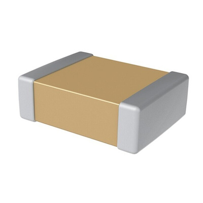 KEMET 100nF Multilayer Ceramic Capacitor MLCC, 25V dc V, ±10% , SMD