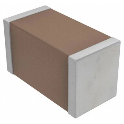 TDK 220nF Multilayer Ceramic Capacitor MLCC, 10V dc V, ±10% , SMD