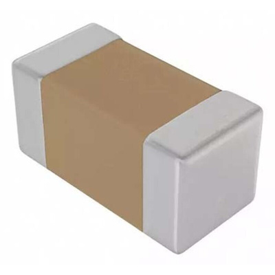 Kemet 120pF Multilayer Ceramic Capacitor MLCC, 50V dc V, ±5% , SMD