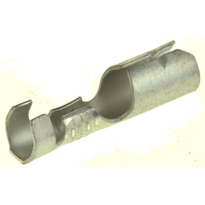 170021-2 | TE Connectivity Uninsulated Female Crimp Bullet Connector, 0.5mm² to 2.27mm², 20AWG to 14AWG, 4mm Bullet diameter