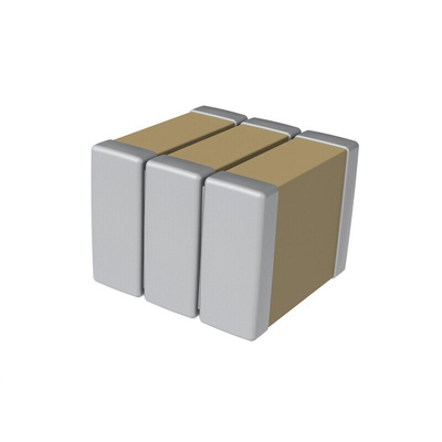 KEMET 940nF Multilayer Ceramic Capacitor MLCC, 50V dc V, ±5% , SMD