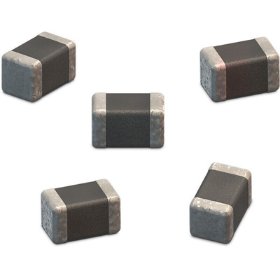 Wurth Elektronik 100pF Multilayer Ceramic Capacitor MLCC, 25V dc V, ±5% , SMD