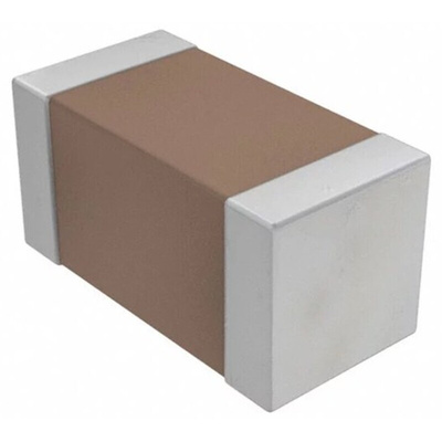 TDK 5pF Multilayer Ceramic Capacitor MLCC, 25V dc V, ±0.25pF , SMD