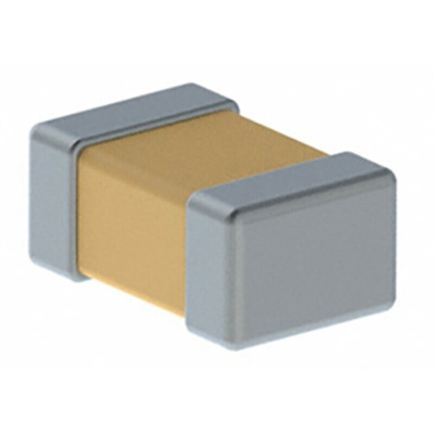 KEMET 68pF Multilayer Ceramic Capacitor MLCC, 50V dc V, ±5% , SMD