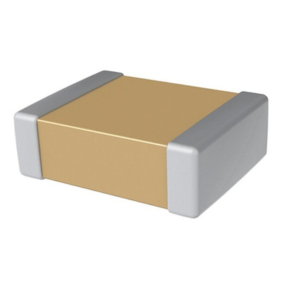 KEMET 10μF Multilayer Ceramic Capacitor MLCC, 10V dc V, ±10% , SMD