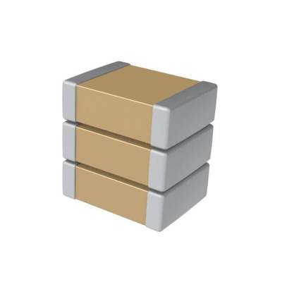 KEMET 300nF Multilayer Ceramic Capacitor MLCC, 0.3V dc V, 0.1 , SMD