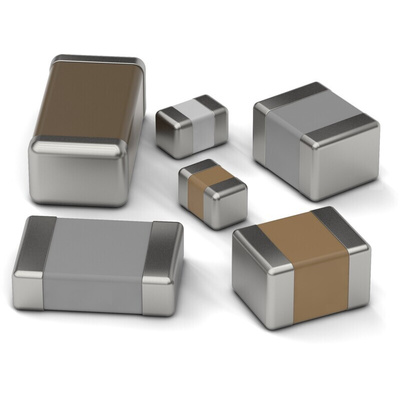 Wurth Elektronik 6.8pF Multilayer Ceramic Capacitor MLCC, 25V dc V, SMD