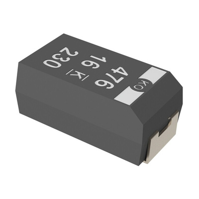 KEMET 220μF Surface Mount Polymer Capacitor, 6.3V dc