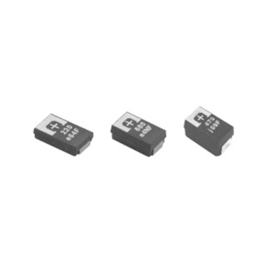 Panasonic 1mF Surface Mount Polymer Capacitor, 2.5V dc