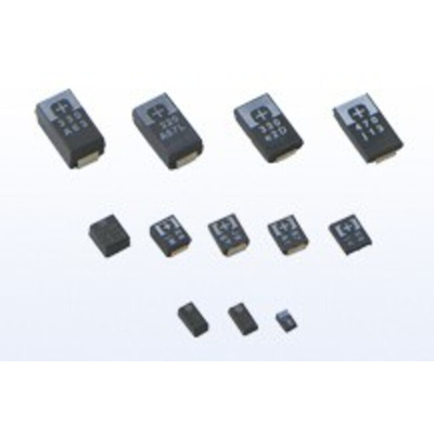 Panasonic 100μF Surface Mount Polymer Capacitor, 16V dc