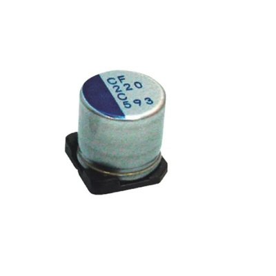 Nichicon 560μF Surface Mount Polymer Capacitor, 6.3V