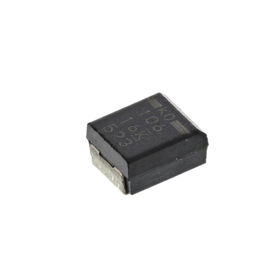 KEMET 10μF Surface Mount Polymer Capacitor, 16V dc