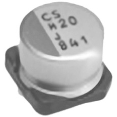 Nichicon 150μF Surface Mount Polymer Capacitor, 4V dc
