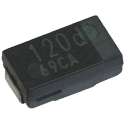 Panasonic 470μF Surface Mount Polymer Capacitor, 2V dc