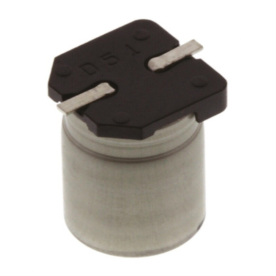 Panasonic 220μF Surface Mount Polymer Capacitor, 25V dc