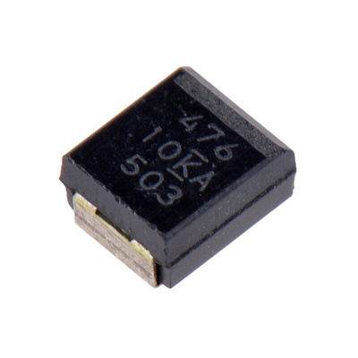 KEMET 47μF Surface Mount Polymer Capacitor, 10V dc