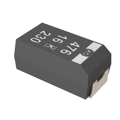 KEMET 470μF Surface Mount Polymer Capacitor, 6.3V dc
