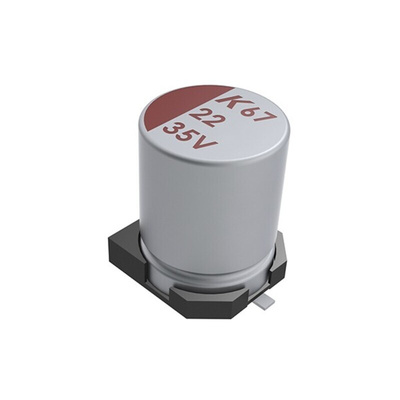 KEMET 100μF Surface Mount Polymer Capacitor, 63V dc