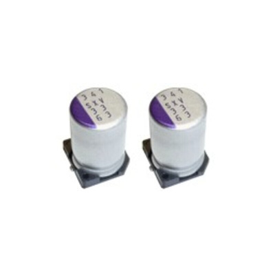 Panasonic 15μF Surface Mount Polymer Capacitor, 100V dc
