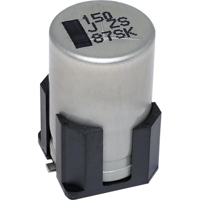 Panasonic 470μF Surface Mount Polymer Capacitor, 35V dc