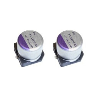 Panasonic 680μF Surface Mount Polymer Capacitor, 16V dc