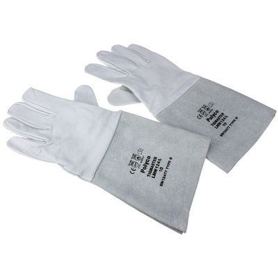 BM Polyco Grey Welding Gloves, Size 10, Large