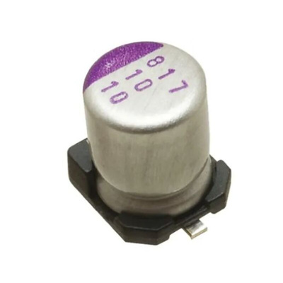 Panasonic 180μF Surface Mount Polymer Capacitor, 16V