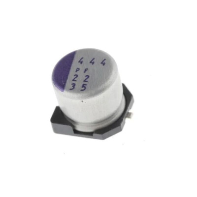 Panasonic 39μF Surface Mount Polymer Capacitor, 35V