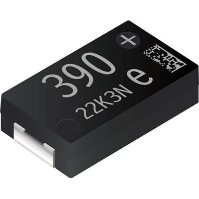 Panasonic 390μF Surface Mount Polymer Capacitor, 2.5V