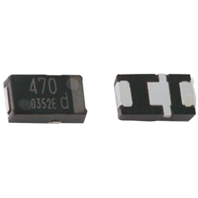 Panasonic 560μF Surface Mount Polymer Capacitor, 2V dc