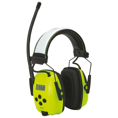 1030332 | Honeywell Safety Sync Electronic Ear Defenders with Headband, 29dB, Yellow