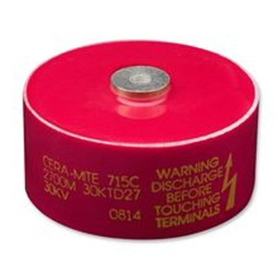 Vishay Single Layer Ceramic Capacitor (SLCC) 500pF 20kV dc -20 → +80% Y5U Dielectric, 715C, Screw Terminal +85°C