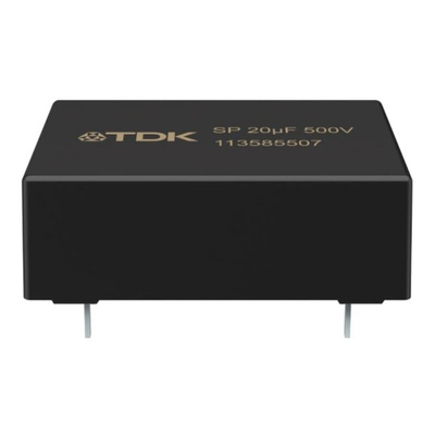 TDK Single Layer Ceramic Capacitor (SLCC) 10μF 700V dc ±20%, CeraLink SP, Axial +150°C Max Op. Temp.