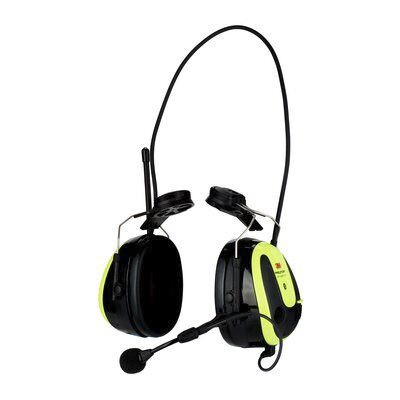 MRX21P3E3WS6-ACK | 3M WS Alert XPI Wireless Electronic Ear Defenders with Helmet Attachment, 30dB, Noise Cancelling Microphone