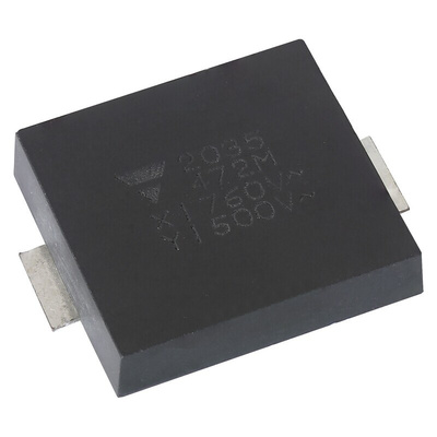 Vishay Single Layer Ceramic Capacitor (SLCC) 2.2nF 760V ac ±20% Y5U Dielectric, SMD Y1, Surface Mount +125°C Max Op.