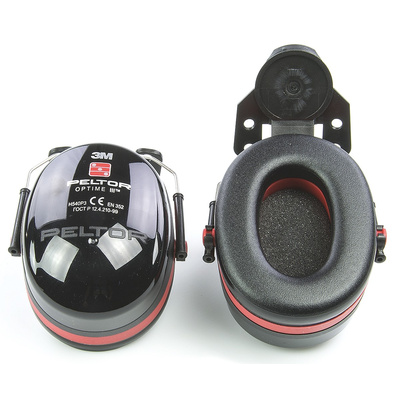 H540P3G | 3M PELTOR Optime III Ear Defender with Helmet Attachment, 34dB