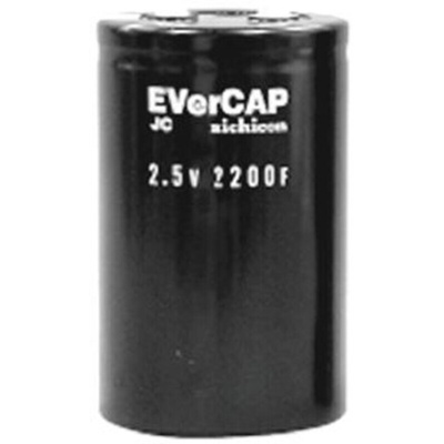 Nichicon 150F Supercapacitor ±20% Tolerance, JC 2.5V dc, Through Hole