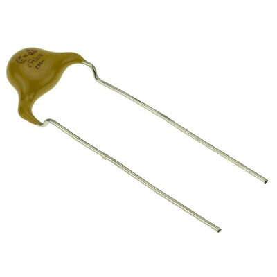 Vishay Single Layer Ceramic Capacitor (SLCC) 22pF 500V ac ±10% U2J Dielectric, VY1, Through Hole +125°C Max Op. Temp.