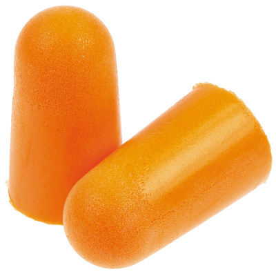 1100-PD | 3M 1100 Uncorded Disposable Ear Plugs, 37dB, Orange, 500 Pairs per Package