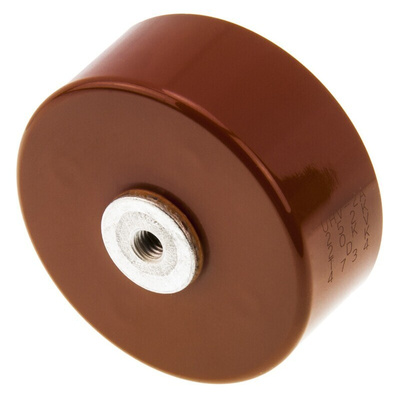 TDK Single Layer Ceramic Capacitor (SLCC) 2.5nF 20kV dc ±10% Z5T Dielectric, UHV, Screw Terminal +85°C Max Op. Temp.