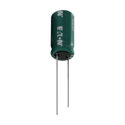 Eaton 5F Supercapacitor -10 → +30% Tolerance, 2.7V dc, Through Hole