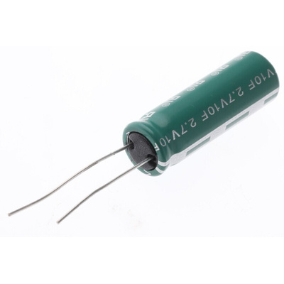 Eaton 10F Supercapacitor -10 → +30% Tolerance, 2.7V dc, Through Hole